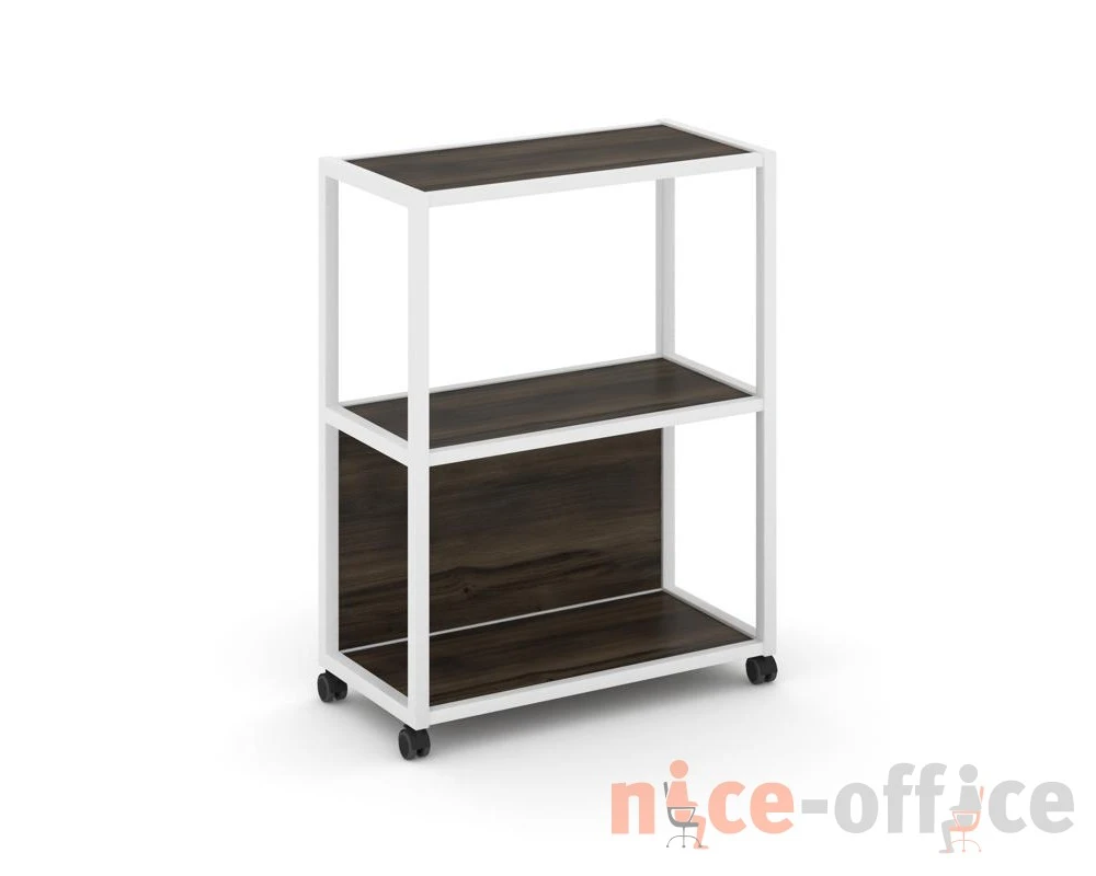Стеллаж 3 уровня 1 секция VR.LT-STK-302.12 1200x400x1046 Шелф Мобайл / Shelf Mobile