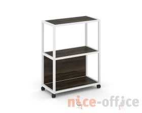Стеллаж 3 уровня 1 секция VR.LT-STK-302.12 1200x400x1046 Шелф Мобайл / Shelf Mobile images