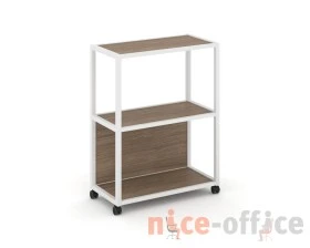 Стеллаж 3 уровня 1 секция VR.LT-STK-302.12 1200x400x1046 Шелф Мобайл / Shelf Mobile images