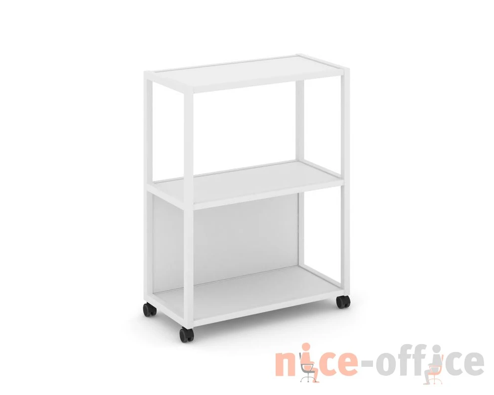 Стеллаж 3 уровня 1 секция VR.LT-STK-302.12 1200x400x1046 Шелф Мобайл / Shelf Mobile