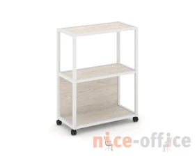 Стеллаж 3 уровня 1 секция VR.LT-STK-302.12 1200x400x1046 Шелф Мобайл / Shelf Mobile images