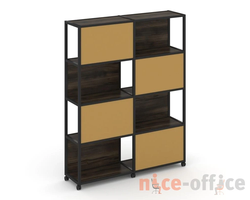 Стеллаж 5 уровней 2 секции VR.LT-STK-516.12 2370x400x2000 Шелф Мобайл / Shelf Mobile