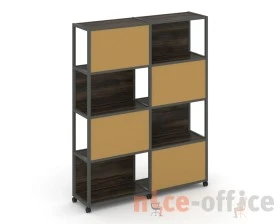 Стеллаж 5 уровней 2 секции VR.LT-STK-516.12 2370x400x2000 Шелф Мобайл / Shelf Mobile images