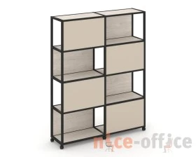 Стеллаж 5 уровней 2 секции VR.LT-STK-516.12 2370x400x2000 Шелф Мобайл / Shelf Mobile images