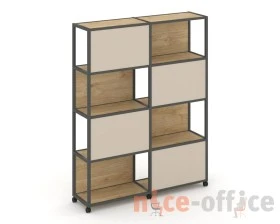 Стеллаж 5 уровней 2 секции VR.LT-STK-516.12 2370x400x2000 Шелф Мобайл / Shelf Mobile images