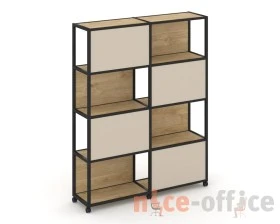 Стеллаж 5 уровней 2 секции VR.LT-STK-516.12 2370x400x2000 Шелф Мобайл / Shelf Mobile images