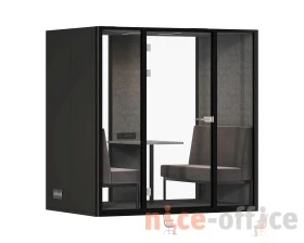 Акустическая кабина СаундКуб / SoundCube RV QUATTRO ЗС стекло (лев.откр.) images