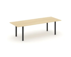 Стол переговорный на П-образном каркасе без лючка 2580x980x750 Стайл Проджект Директ / Style Project Direct images