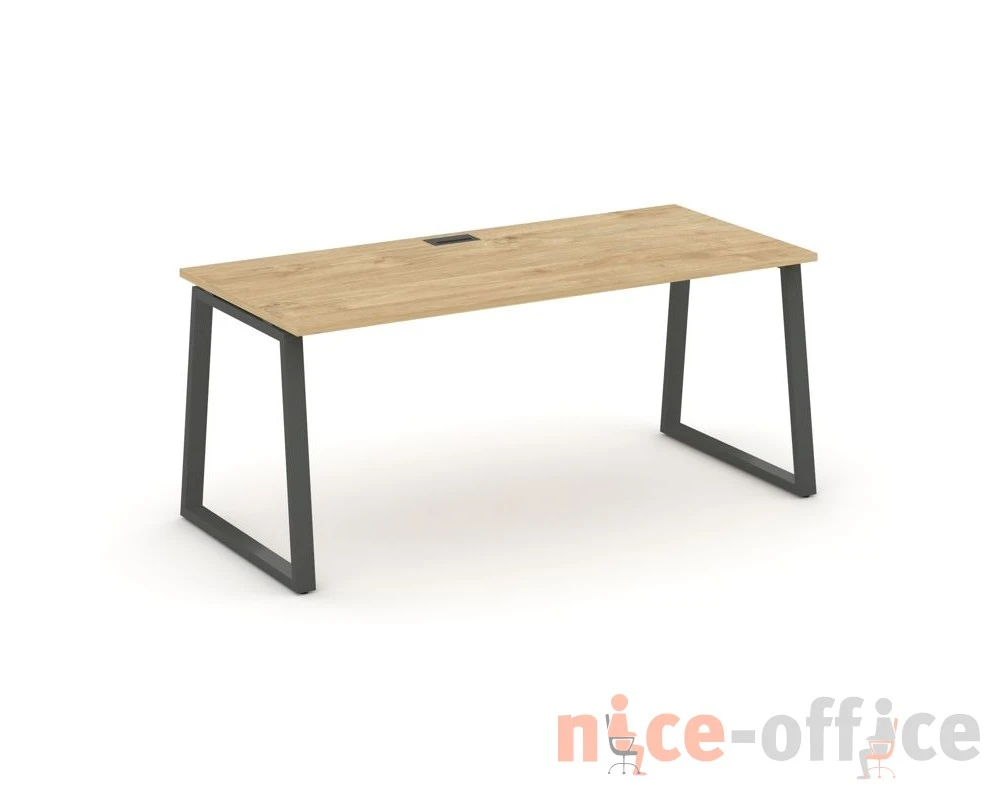 Стол письменный опоры трапеция 1380x700x750 Стайл Проджект Директ / Style Project Direct