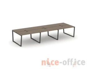 Рабочая станция 2-х сторон. SN-6T2.DRS-073 4140х1432х750 Стайл Проджект Фьюжн / Style Project Fusion images