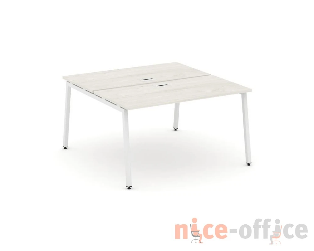 Рабочая станция 2-х сторон. на А-образном каркасе 40 мм 1580х1232х750 Стайл Проджект / Style Project