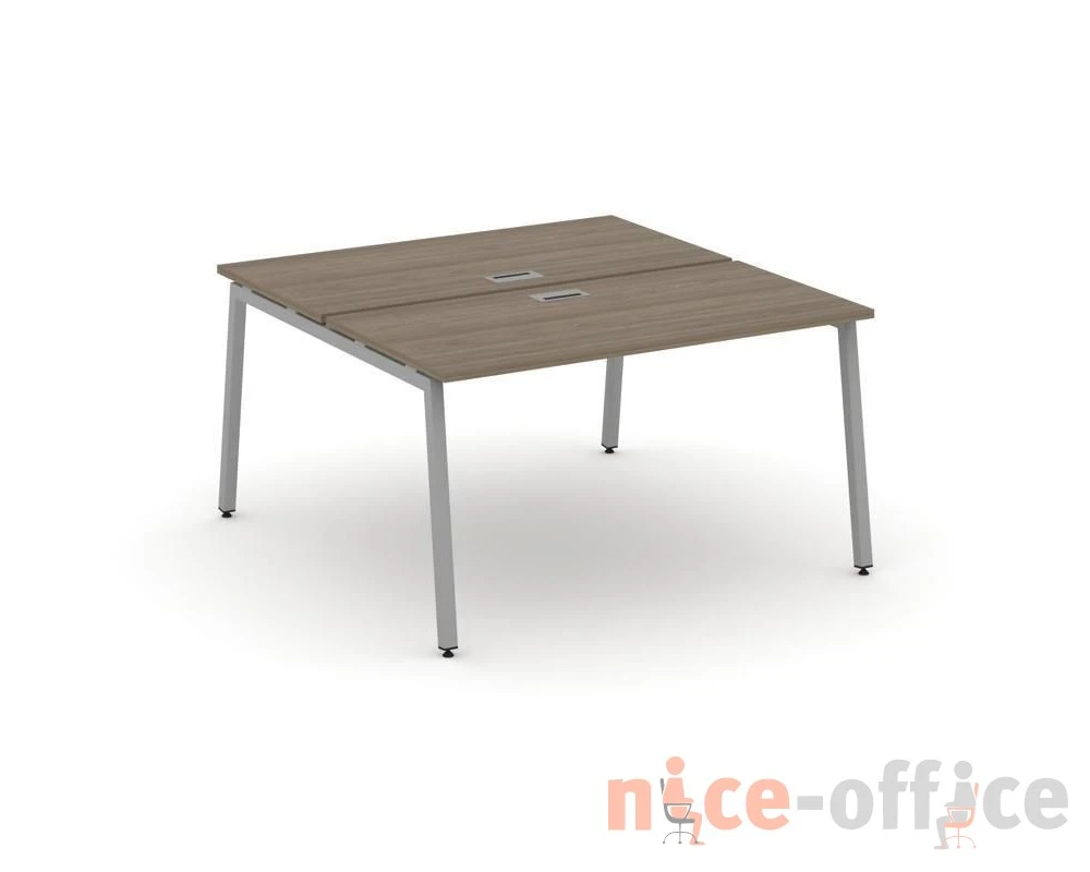 Рабочая станция 2-х сторон. на А-образном каркасе 40 мм 1580х1632х750 Стайл Проджект / Style Project
