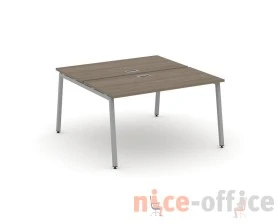 Рабочая станция 2-х сторон. на А-образном каркасе 40 мм 980х1432х750 Стайл Проджект / Style Project images
