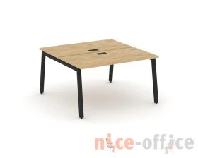 Рабочая станция 2-х сторон. на А-образном каркасе 50 мм 980х1232х750 Стайл Проджект / Style Project images