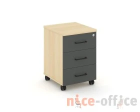 Тумба мобильная усил. колеса 416х460х611 Стайл Проджект / Style Project images