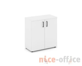 Шкаф низкий широкий закрытый 796x400x833 зад. стенка HDF Стайл Проджект / Style Project images