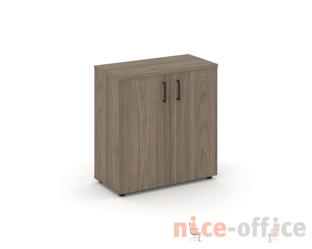 Шкаф низкий широкий закрытый 796x400x833 зад. стенка HDF Стайл Проджект / Style Project