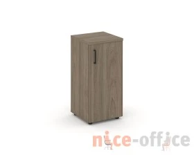 Шкаф низкий узкий правый закрытый 400x400x833 зад. стенка HDF Стайл Проджект / Style Project images