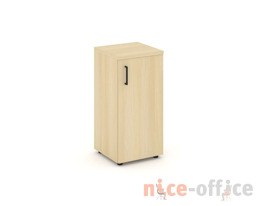 Шкаф низкий узкий правый закрытый 400x400x833 зад. стенка HDF Стайл Проджект / Style Project