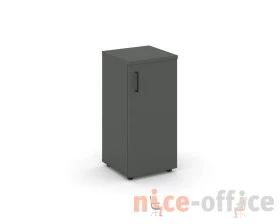 Шкаф низкий узкий правый закрытый 400x400x833 зад. стенка HDF Стайл Проджект / Style Project images