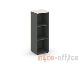 Стеллаж средний узкий 400x400x1203 зад. стенка HDF Стайл Проджект / Style Project images