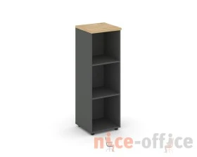 Стеллаж средний узкий 400x400x1203 зад. стенка HDF Стайл Проджект / Style Project images