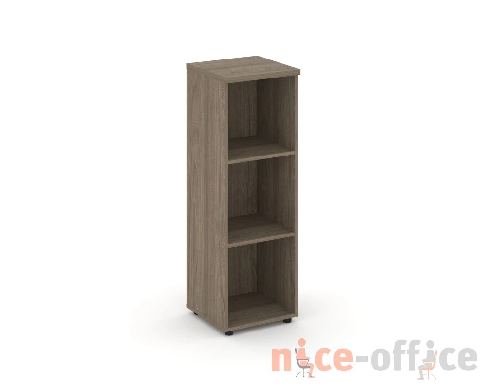 Стеллаж средний узкий 400x400x1203 зад. стенка HDF Стайл Проджект / Style Project
