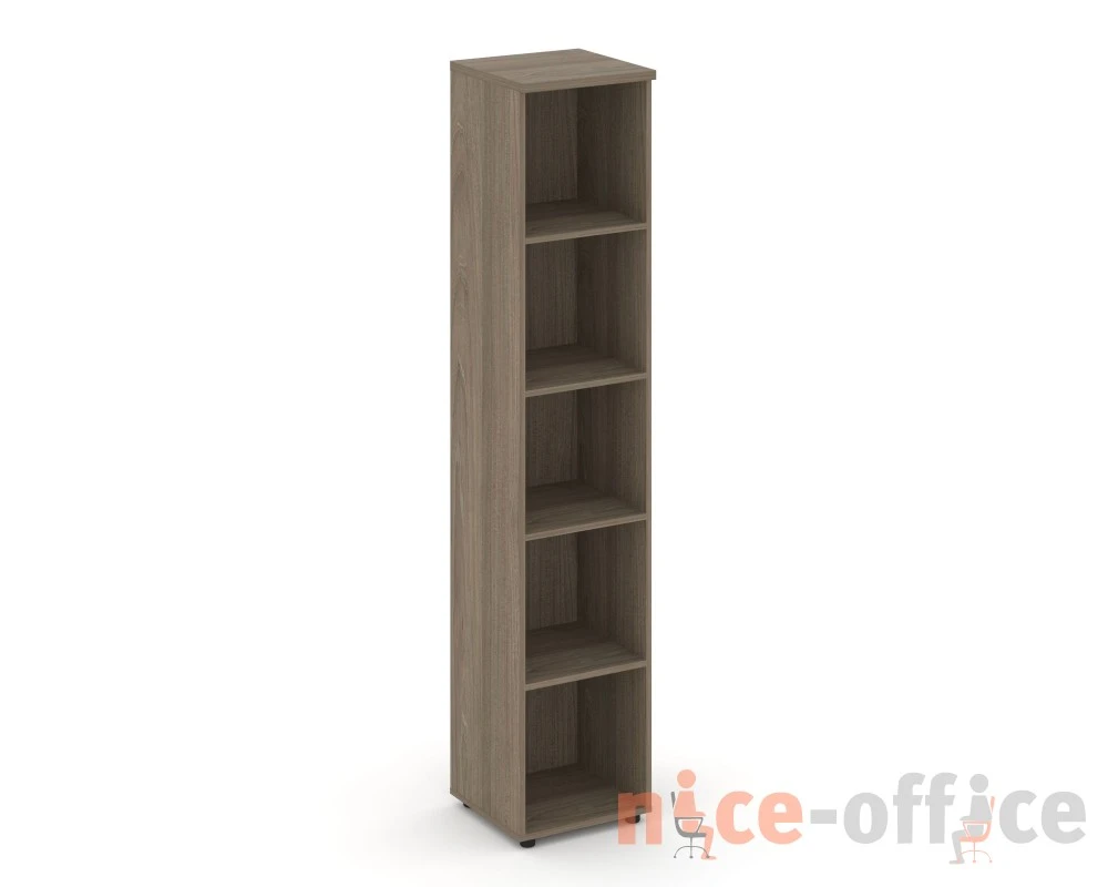 Стеллаж высокий узкий 400x400x1982 зад. стенка HDF Стайл Проджект / Style Project