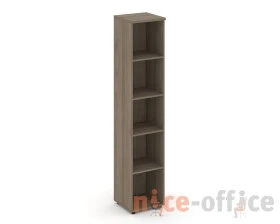 Стеллаж высокий узкий 400x400x1982 зад. стенка HDF Стайл Проджект / Style Project images