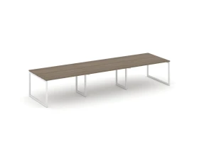 Стол переговорный на О-образном каркасе 40 мм 4740x1180x750 Стайл Проджект / Style Project images