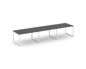 Стол переговорный на О-образном каркасе 40 мм 4740x980x750 Стайл Проджект / Style Project images