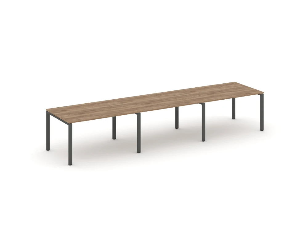 Стол переговорный на П-образном каркасе 60 мм 4410x980x750 Стайл Проджект / Style Project