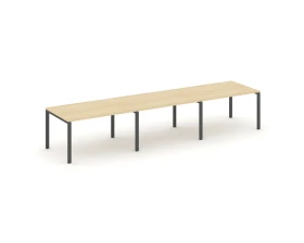 Стол переговорный на П-образном каркасе 60 мм 4410x980x750 Стайл Проджект / Style Project images