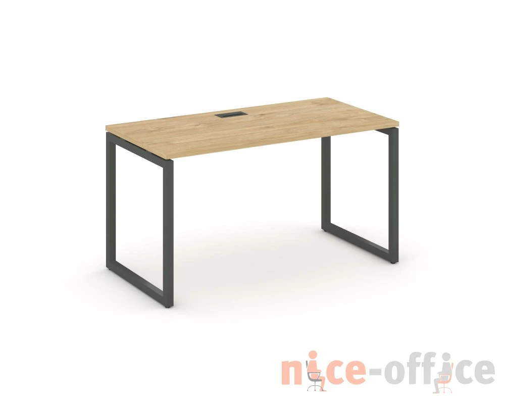 Стол письменный на О-образном каркасе 40 мм 1180x600x750 Стайл Проджект / Style Project