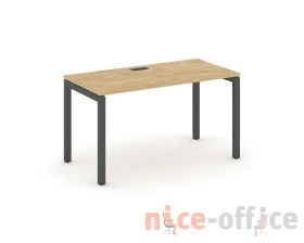 Стол письменный на П-образном каркасе 50 мм 1380x600x750 Стайл Проджект / Style Project images