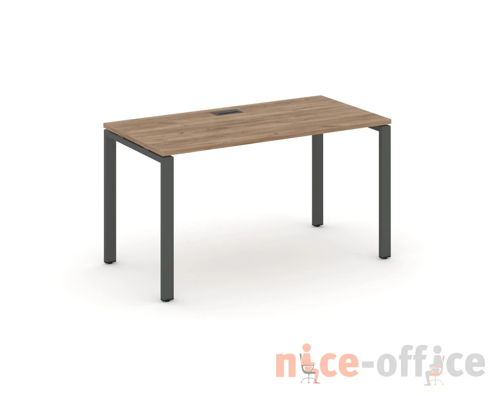 Стол письменный на П-образном каркасе 60 мм 1380x600x750 Стайл Проджект / Style Project