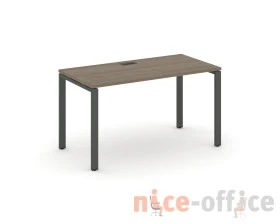 Стол письменный на П-образном каркасе 60 мм 1380x600x750 Стайл Проджект / Style Project images