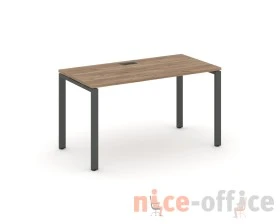 Стол письменный на П-образном каркасе 60 мм 1580x600x750 Стайл Проджект / Style Project images