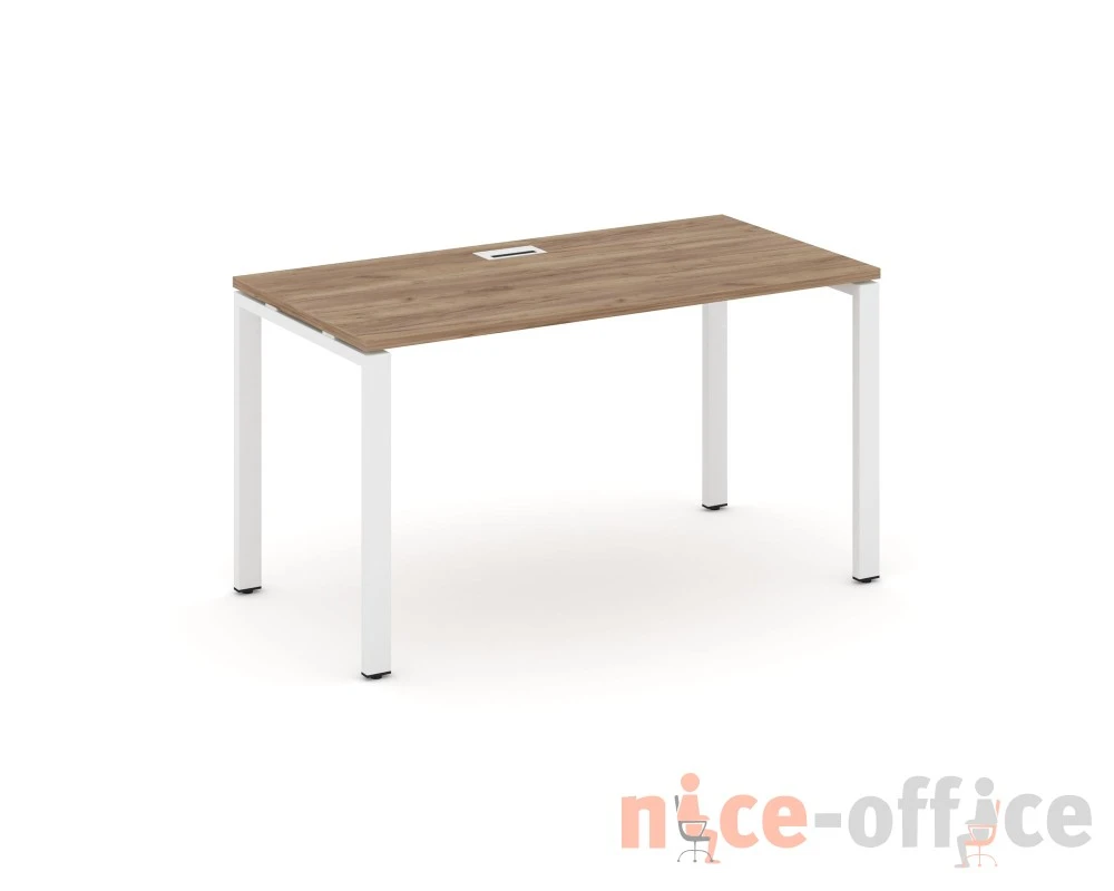 Стол письменный на П-образном каркасе 60 мм 1580x600x750 Стайл Проджект / Style Project