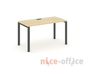Стол письменный на П-образном каркасе 60 мм 1580x600x750 Стайл Проджект / Style Project images