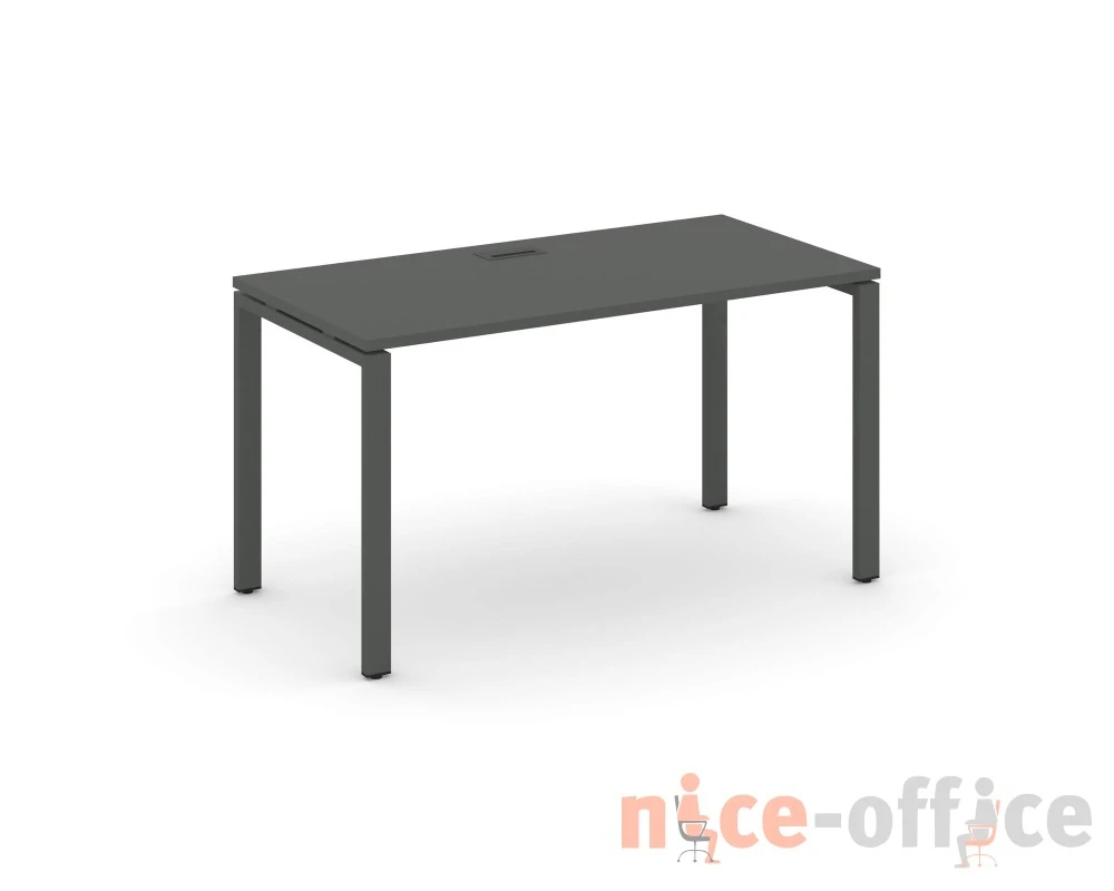 Стол письменный на П-образном каркасе 60 мм 1580x600x750 Стайл Проджект / Style Project