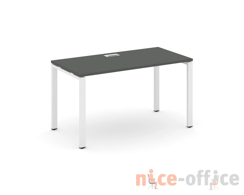 Стол письменный на П-образном каркасе 60 мм 1580x600x750 Стайл Проджект / Style Project