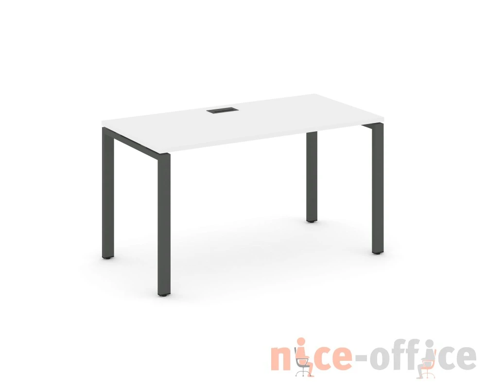 Стол письменный на П-образном каркасе 60 мм 1580x600x750 Стайл Проджект / Style Project