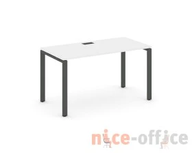 Стол письменный на П-образном каркасе 60 мм 1580x600x750 Стайл Проджект / Style Project images