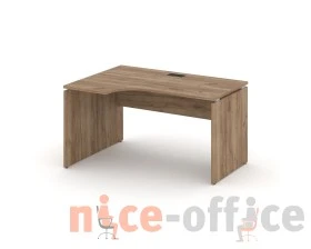 Стол рабочий эргоном. левый 1580x800/980x750 Стайл Проджект / Style Project images
