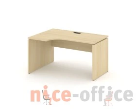 Стол рабочий эргоном. левый 1580x800/980x750 Стайл Проджект / Style Project images