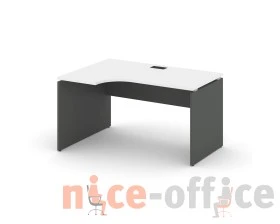 Стол рабочий эргоном. левый 1580x800/980x750 Стайл Проджект / Style Project images