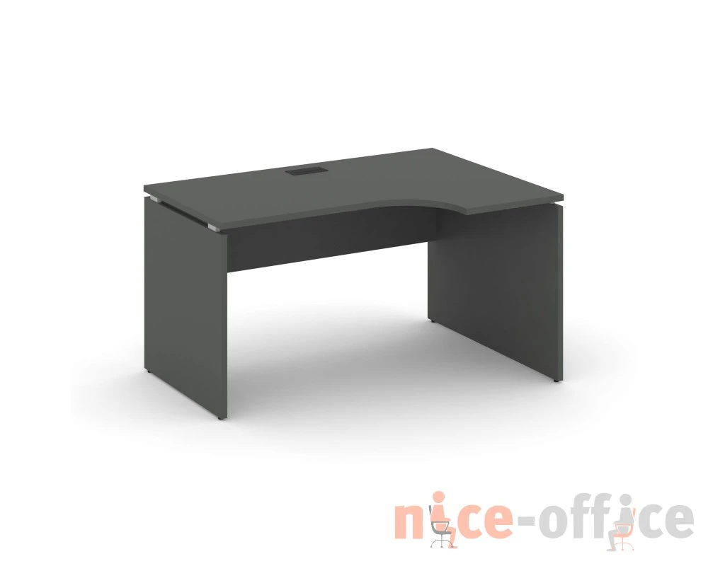Стол рабочий эргоном. правый 1580x800/980x750 Стайл Проджект / Style Project