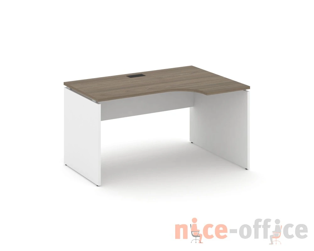 Стол рабочий эргоном. правый 1580x800/980x750 Стайл Проджект / Style Project