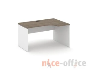 Стол рабочий эргоном. правый 1580x800/980x750 Стайл Проджект / Style Project images